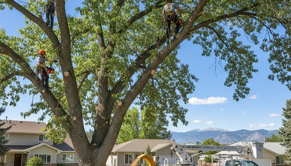 Professional tree removal services in Denver, CO by expert arborists at Denver Colorado Tree Service